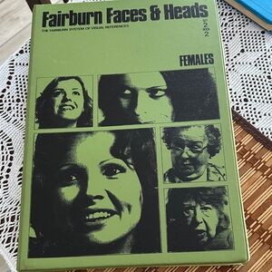 Fairburn Faces & Heads–Set 2 Book 2 “Females” (1976, Visual Reference Art Book)